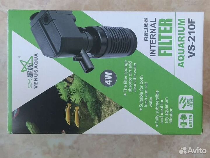 Аквариумная помпа-фильтр venusaqua VS-210F