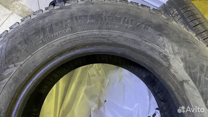 Nokian Tyres Hakkapeliitta C3 215/70 R15 130C