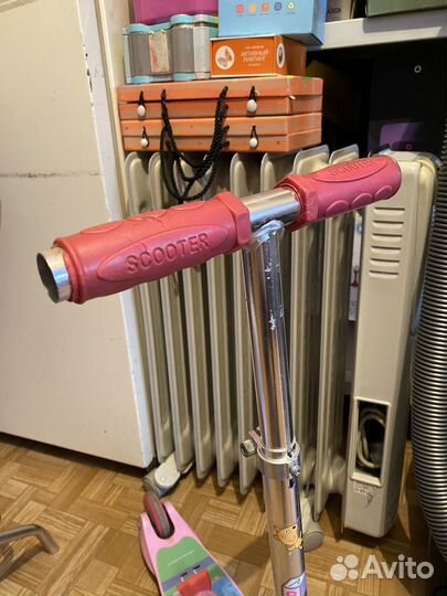 Самокат детский трехколесный бу