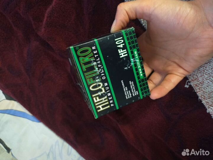 Масляный фильтр на мотоцикл HF401