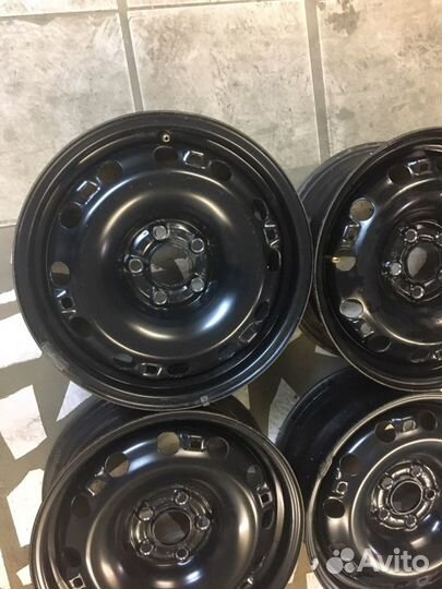 Диски штампованные r15 на поло рапид