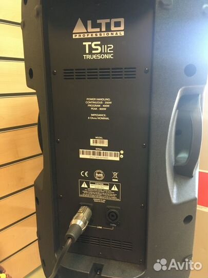 Колонки пассивные Alto TS112 8 Ом 800 Вт пик.мощн