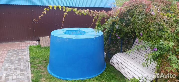 Пластиковая купель, бассейн
