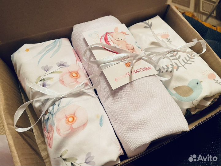 Простынь на резинке tutti bambini, chicco на заказ