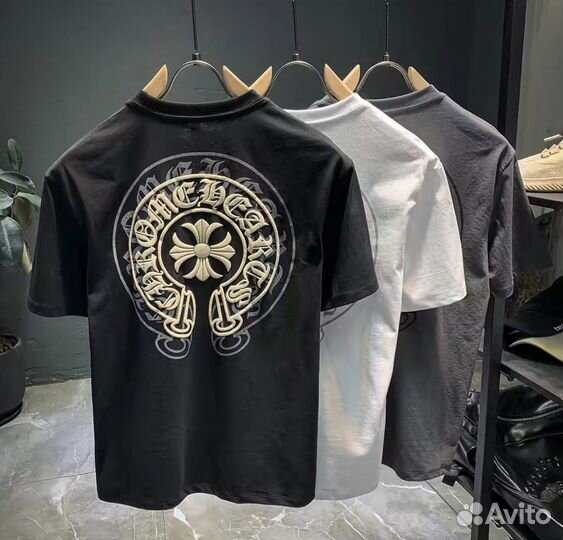 Chrome hearts футболка