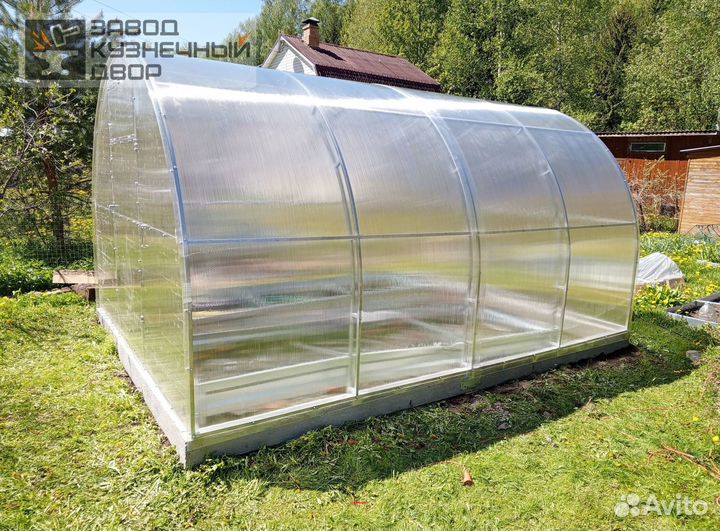 Теплица оцинкованнаяТеплица усиленная 3 на 6