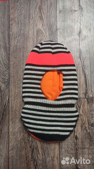 Шапка шлем для мальчика зима