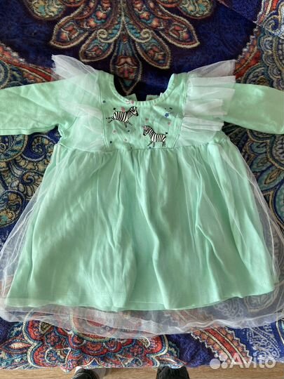 Платье для девочки 68