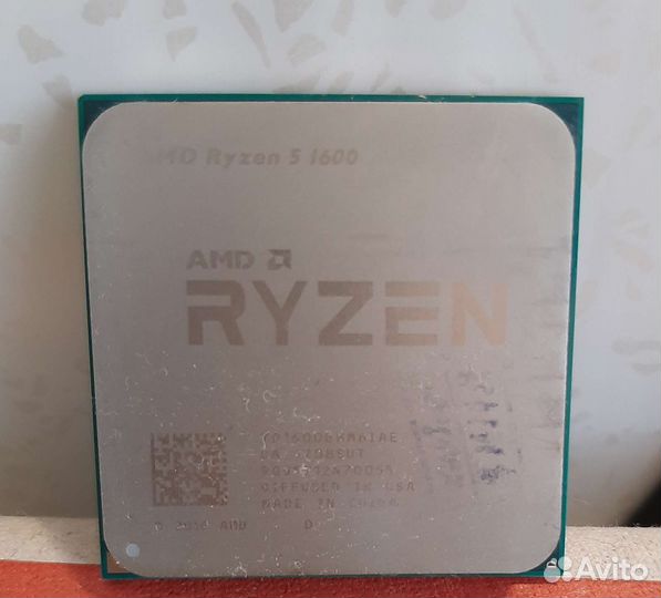Продам процессор Amd ryzen 1600