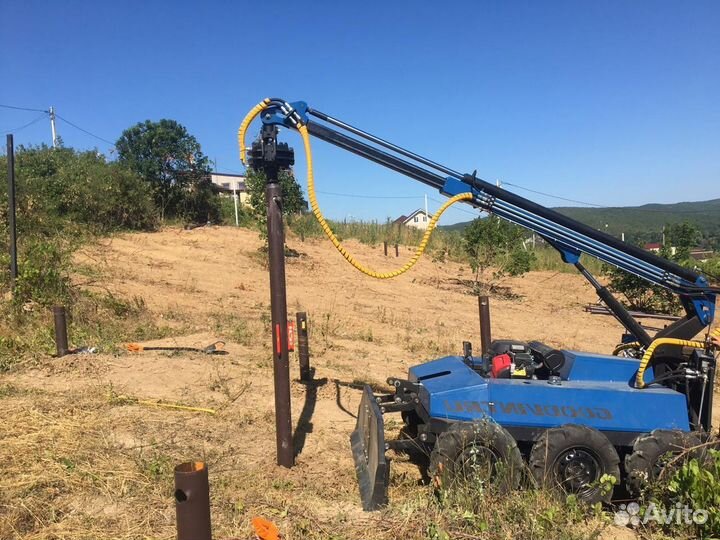 Винтовые сваи под ключ