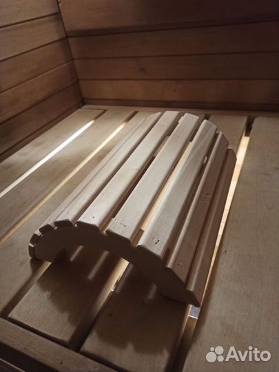 Подголовник подножник для бани, вешалки,лавки Липа