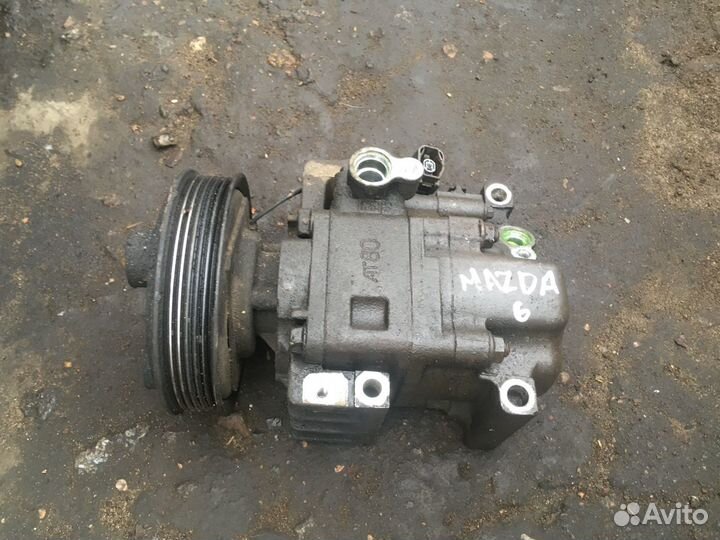 Компрессор кондиционера Мазда 6 GG 2006
