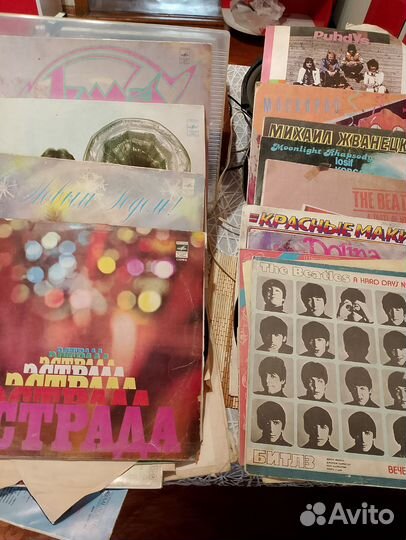 Виниловые пластинки СССР