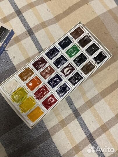 Акварельные краски Сонет