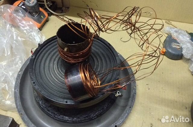 Ремонт автомобильных сабвуферов и эстрадной акусти