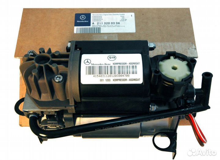 Компрессор пневмоподвески Mercedes W211