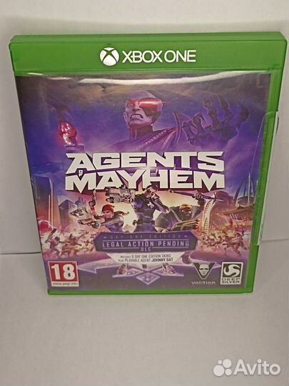 Диск Xbox one Agents of Mayhem