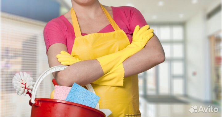 Уборщица с проживанием
