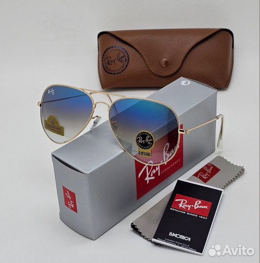 Ray ban очки 8 видов стекло premium