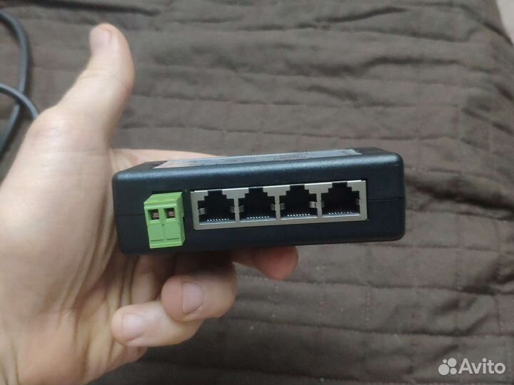 Poe инжектор 4 канальный