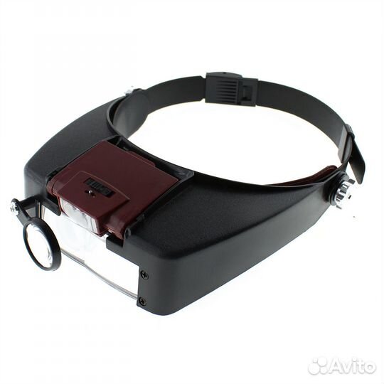 Лупа налобная с подсветкойУвелич линз: 1.5 / 4/7х