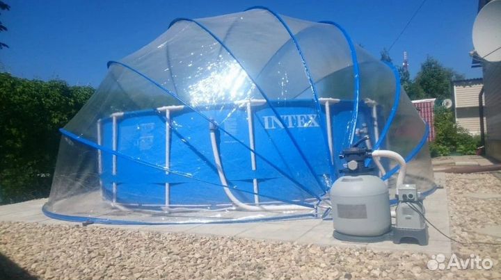 Круглый павильон Pool tent для бассейна, LT360