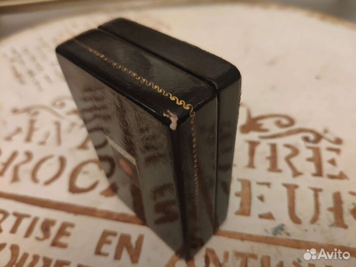 Шкатулка палех СССР Лебёдушка Мстера