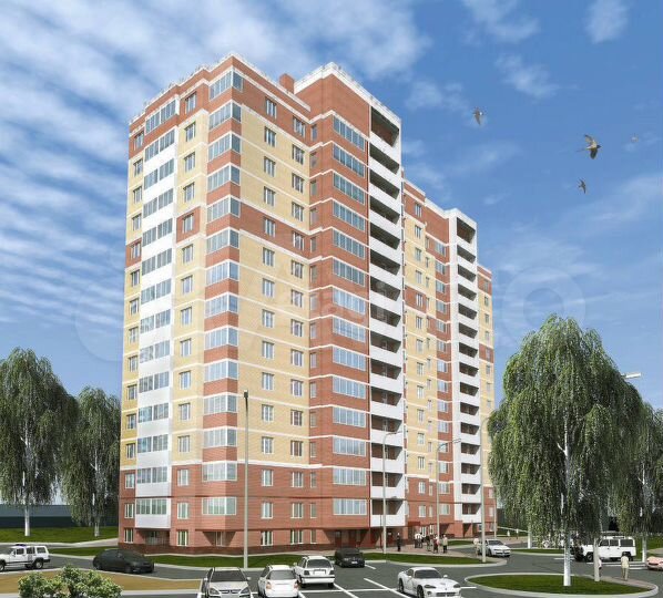 3-к. квартира, 78,4 м², 12/14 эт.