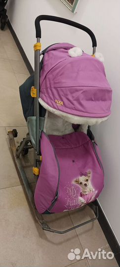 Коляска санки