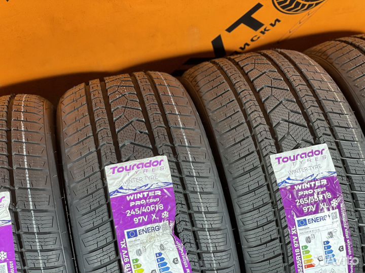 Tourador Winter Pro TSU1 245/40 R18 и 265/35 R18 97V