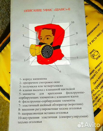 Фильтрующий комплект гражданский