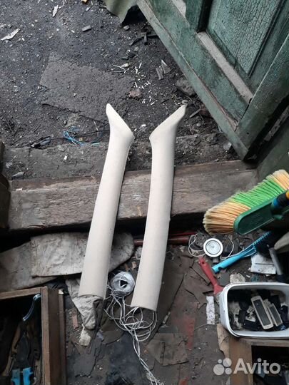 Салонная обшивка стоек гольф4