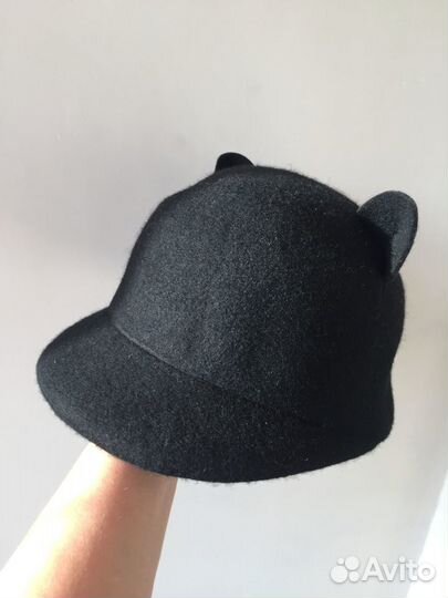 Кепка шляпа с ушками