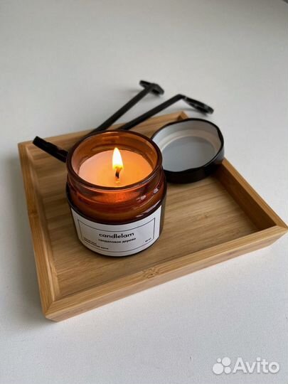 Соевая свеча ароматическая 90мл