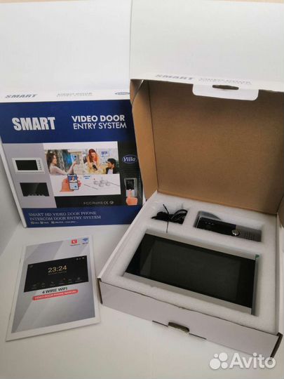 Видеодомофон сенсорный, умный, WiFi домофон