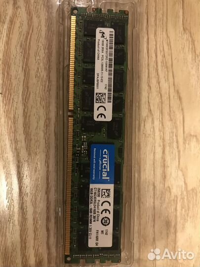 Память серверная Crucial 16 GB DDR3L-1600 rdimm