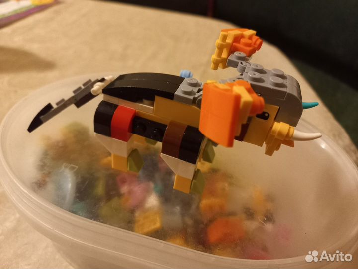 Лего аналог набор адвент календарь животные