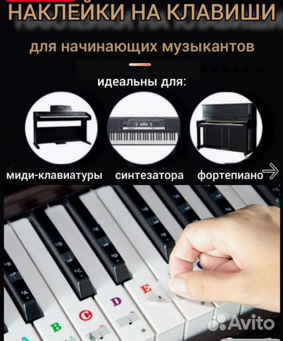 Наклейки на клавиши
