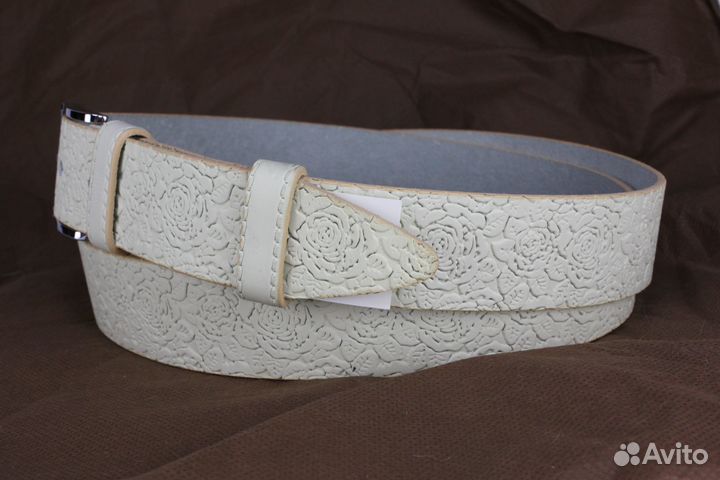 Женский кожаный ремень 35, 40 мм