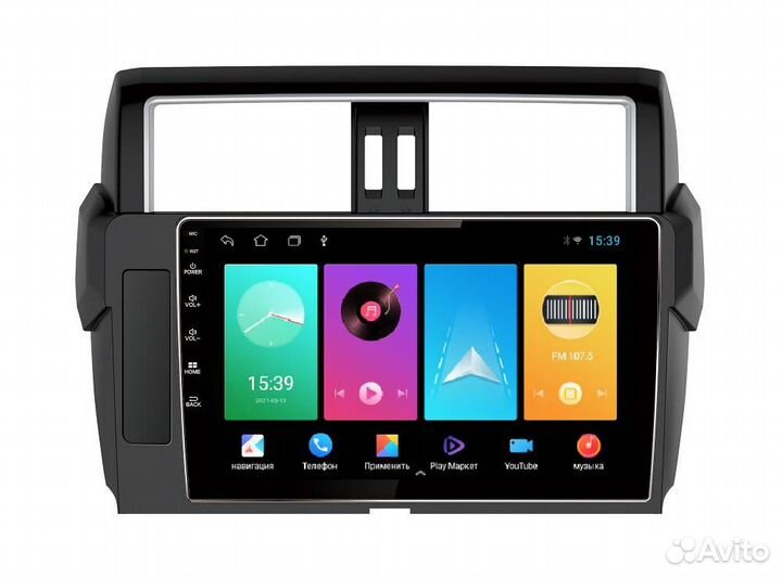 Штатная магнитола для Land Cruiser Prado 150