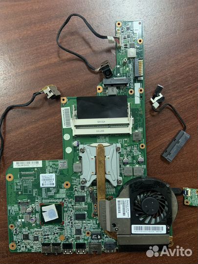 Ноутбук hp G62 разбор