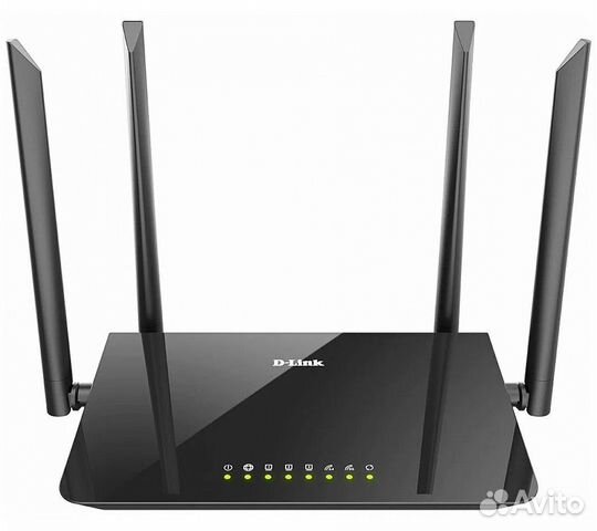 Wi-Fi роутер D-link DIR-843/RU, черный