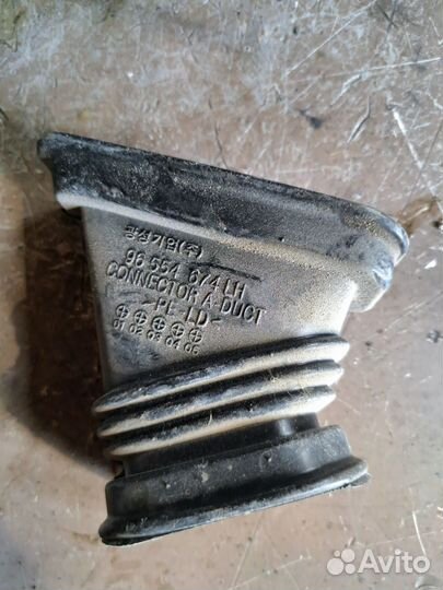 Воздуховод печки Chevrolet Lacetti