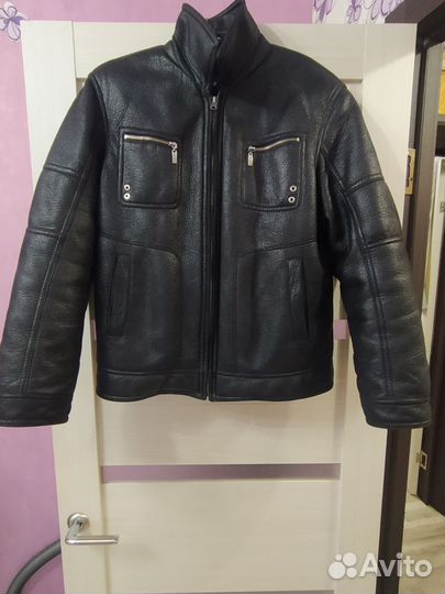 Кожаная куртка мужская