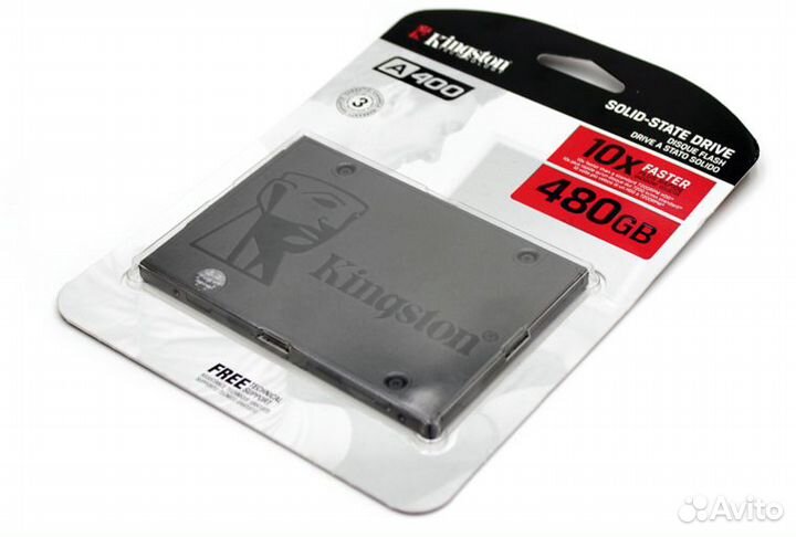 SSD накопитель Kingston A400 SA400S37/480G 480гб