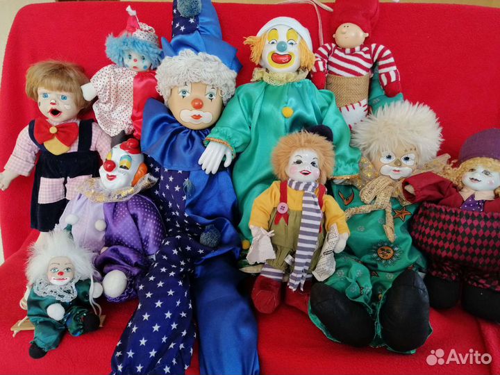 Клоуны фарфоровые из Германии