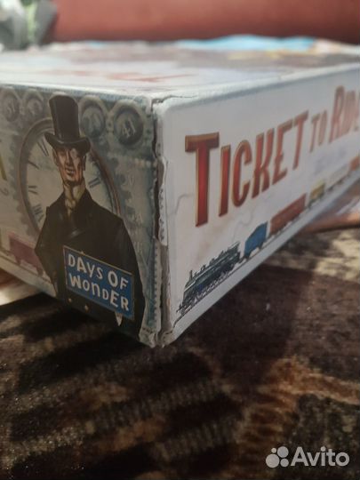 Настольная игра ticket to ride