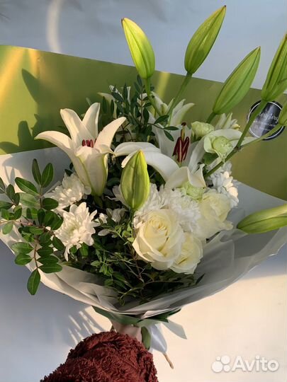 Букет из лилии