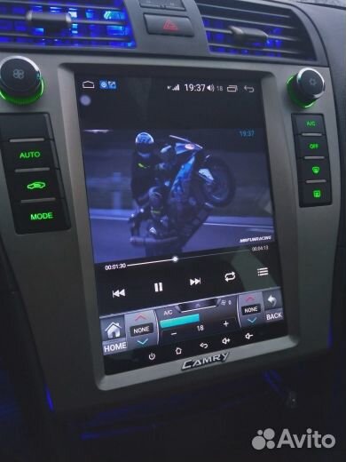 Toyota Camry 40 Tesla android штатная магнитола