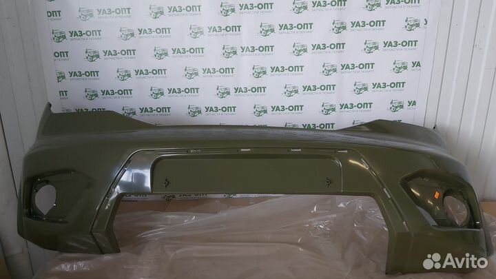 Бампер передний УАЗ 3163 Патриот Защитный цвет